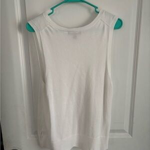 Banana Republic White Tank Top